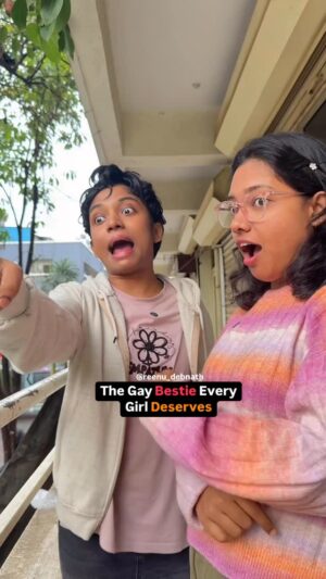 reenu Debnath Instagram - Tag your gy queen 🫅❤️

.

.

#fypシ #explore #instagramreels #relatable #funnystory #reelsinstagram #reelkarofeelkaro #reelitfeelit #relatable #relatablememe #viralreels #reels #viralcontent #gayboy #bestfriend #besties