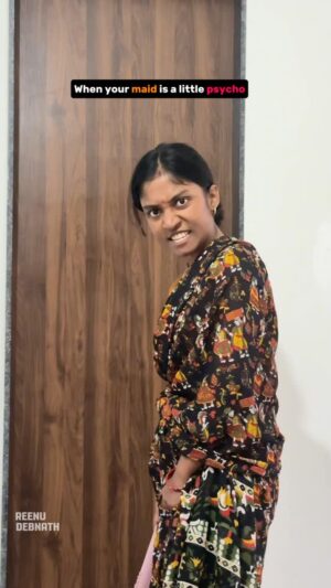 reenu Debnath Instagram - Do You Have This psychopath? 🙂

.

.

#fypシ #explore #instagramreels #relatable #reelsinstagram #funnystory #explorepage #meme #bts #viralmemes #feed #trend #reelkarofeelkaro #reelitfeelit #kamwali