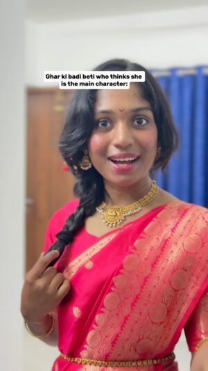 reenu Debnath Instagram - Tag your elder sister! 🤨❤️
.
.
.
And don’t forget to get your Ganesh Chaturthi essentials from @instamart 
.
From diyas to prasads,everything delivered to your doorstep in just 10 mins!!

#GaneshChaturthiOnInstamart #fypシ #explore #instagramreels #relatable #funnystory #explorepage #meme #viralmemes #reelkarofeelkaro #reelitfeelit #fyp