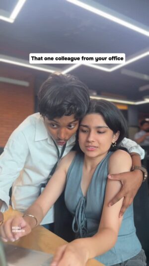 reenu Debnath Instagram - Dare you to tag him 🤣👺

.

#réel #viral #instagramreels #explore #relatable #funnystory #explorepage #meme #bts #feed #trend #reelitfeelit #reelkarofeelkaro #meme #comedy #acting #reenudebnath #tharki