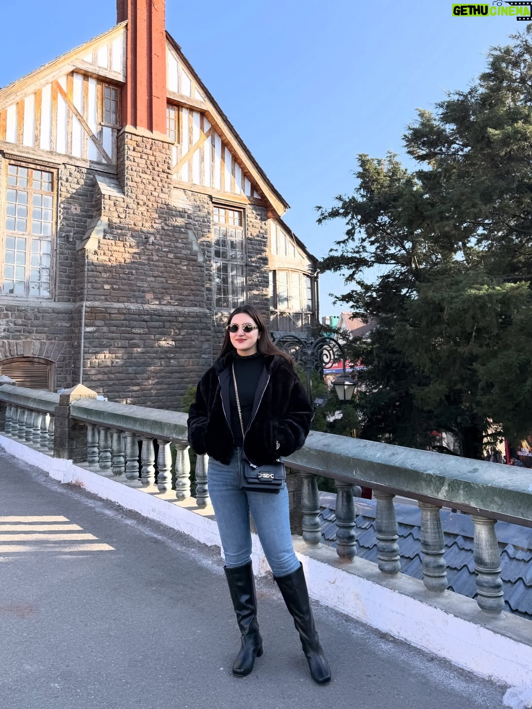 sheenam rajta - 7.2K Likes - Fur season 🐻 
.
.
.
.
.
.
#furjacket#shimla#winteroutfitideas