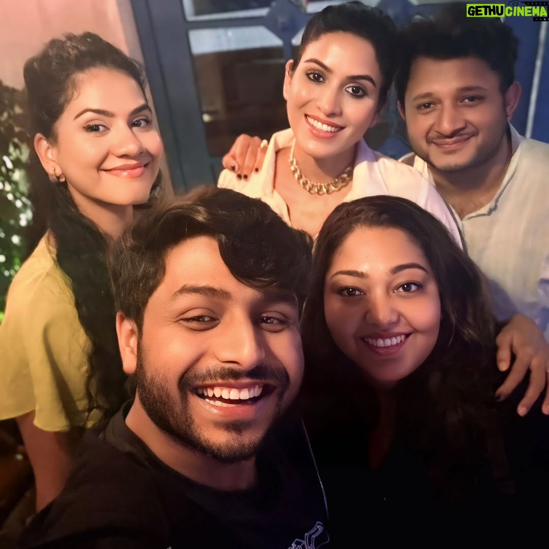 sneha singh - 9.9K Likes - A day well spent with my favorite people 💓 ✨️🤗👭🧿

My buddies @rishabhpathakkk
@dhanashrieofficial  @abhishek.matai

.
.
.
.
.
.
.
.
.
.
.
.
 
#sisterhood #hadfun #mumbailife #friendsforever #mypeople
