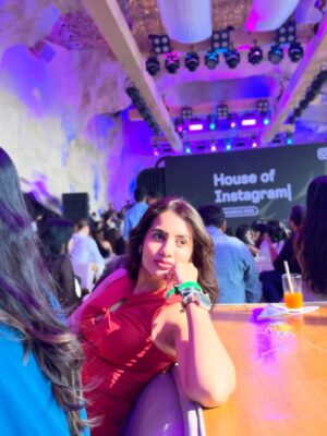 swetha ghattamaneni Instagram - Stepping into #houseofinstagram with @infinitummedia āwhere ideas meet impact. š¤āØā¾ļø
@metaindia
#instagram #infinitum