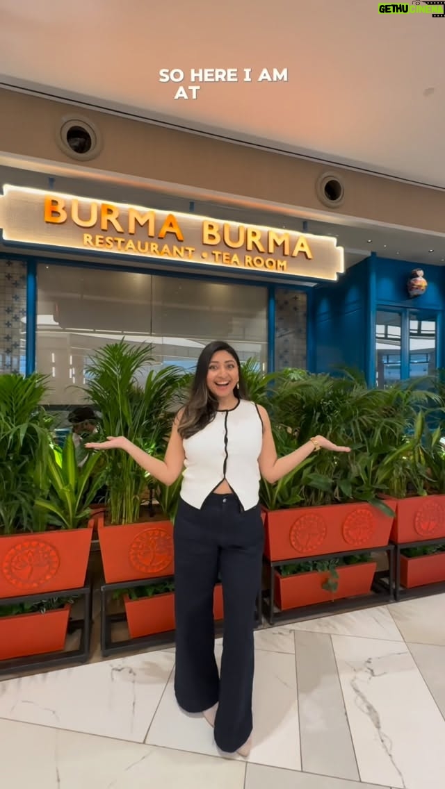 tanaya Gupta - 1.2K Likes - I just got back from Burma Burma and I’m still buzzing from all the flavours I tried. No matter if I was feeling romantic, cranky, happy or a little sad, there’s a dish for every mood. Every bite felt like a warm hug and the food just made the day better. Can’t wait to go back and taste more of that magic!
