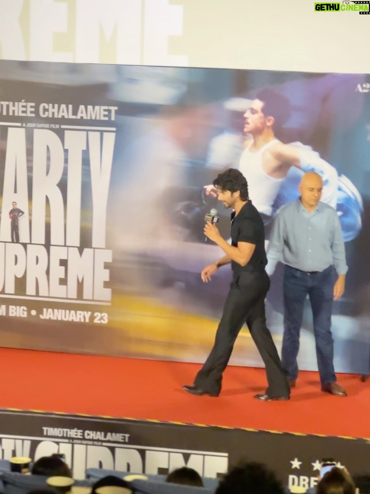 tanaya Gupta - 1.6K Likes - Marty supreme is pure cinema! 
All I would like to say here is… go watch it! 
Thank you @pvrpictures for getting the finest movies to us!