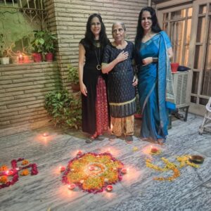 tania suri Instagram - Diwali 2025! Love, light, peace and happiness💖