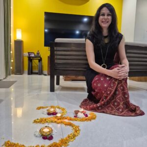 tania suri Instagram - Diwali 2025! Love, light, peace and happiness💖