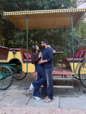 vedika Mehta Instagram - Last day of the year: flew in, ate well, felt grateful. Jaipur🩷✨