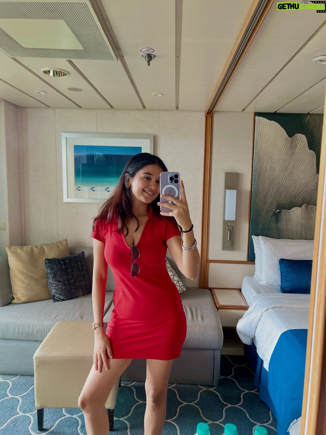 vishakha pandey - 12.1K Likes - Red. Sea. Me.❤️🌊🛳️

@cordeliacruises 

#vishakhapandey #CruiseDiaries #RedButRelaxed #StyleAtSea #QuietConfidence #VacationVibes #IndianTraveller