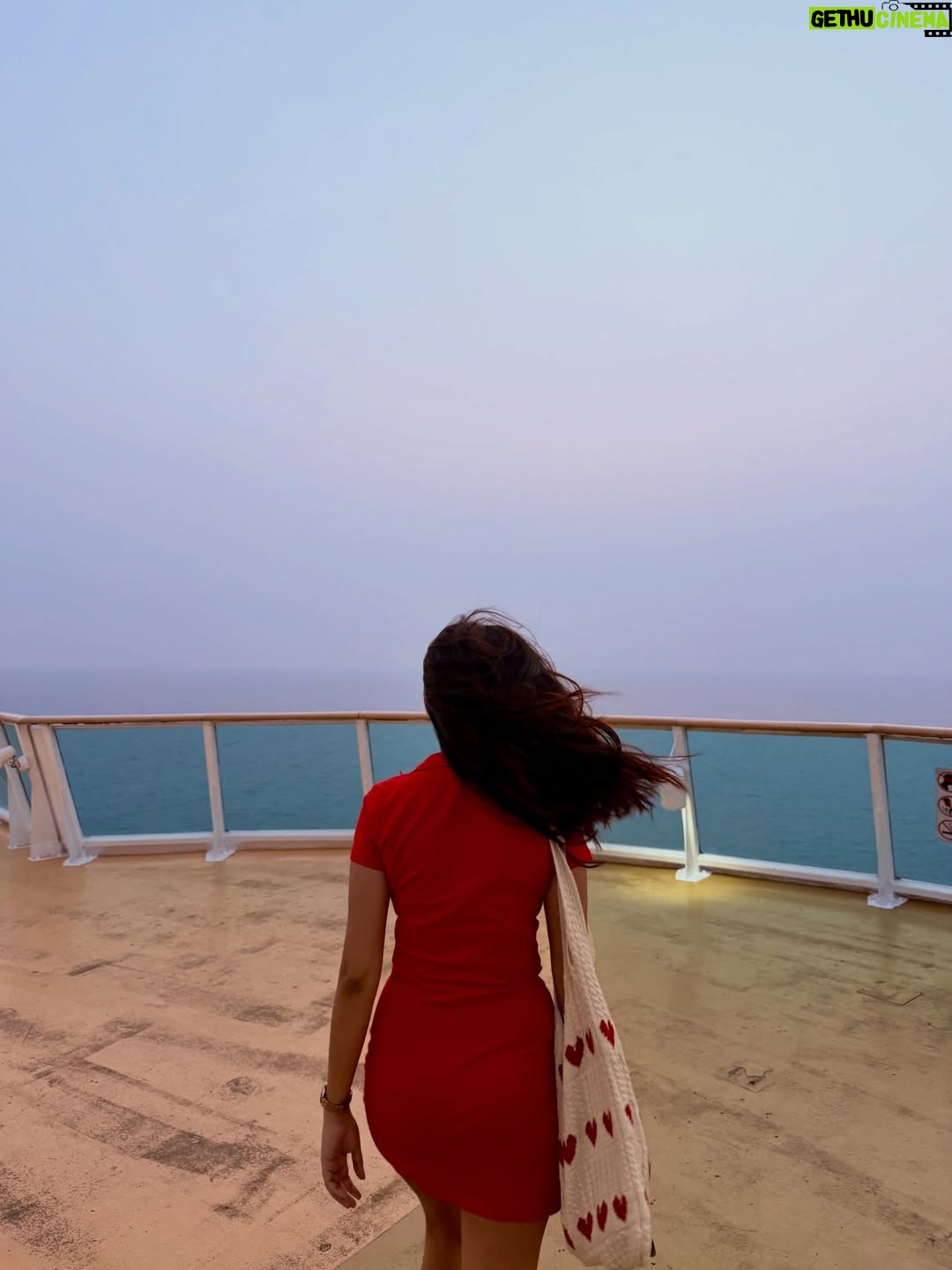 vishakha pandey - 12.1K Likes - Red. Sea. Me.❤️🌊🛳️

@cordeliacruises 

#vishakhapandey #CruiseDiaries #RedButRelaxed #StyleAtSea #QuietConfidence #VacationVibes #IndianTraveller