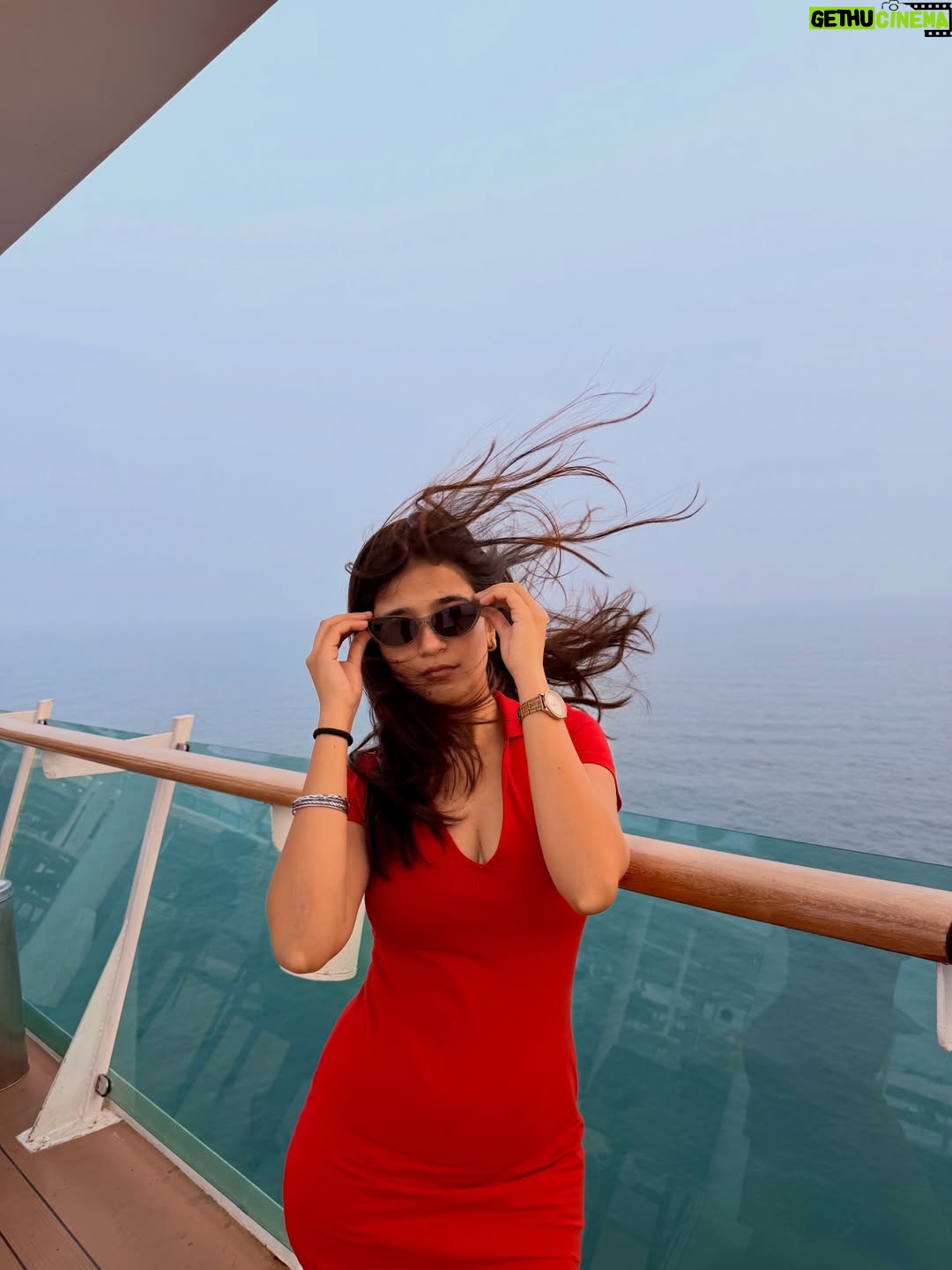 vishakha pandey - 12.1K Likes - Red. Sea. Me.❤️🌊🛳️

@cordeliacruises 

#vishakhapandey #CruiseDiaries #RedButRelaxed #StyleAtSea #QuietConfidence #VacationVibes #IndianTraveller