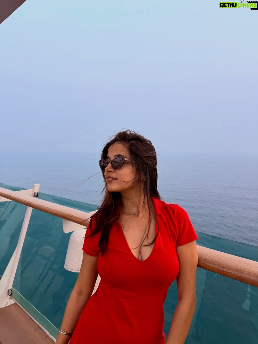 vishakha pandey - 12.1K Likes - Red. Sea. Me.❤️🌊🛳️

@cordeliacruises 

#vishakhapandey #CruiseDiaries #RedButRelaxed #StyleAtSea #QuietConfidence #VacationVibes #IndianTraveller