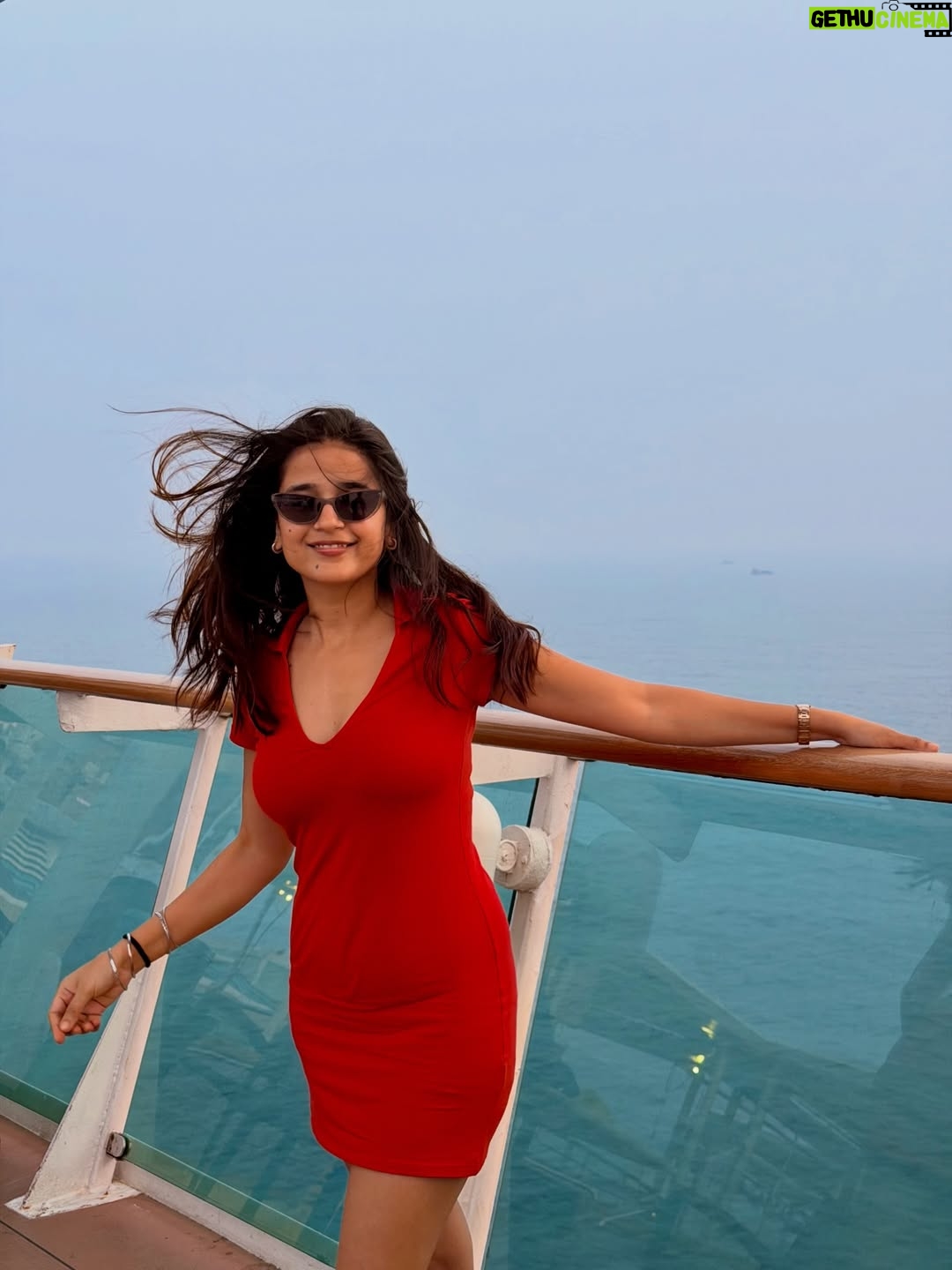 vishakha pandey - 12.1K Likes - Red. Sea. Me.❤️🌊🛳️

@cordeliacruises 

#vishakhapandey #CruiseDiaries #RedButRelaxed #StyleAtSea #QuietConfidence #VacationVibes #IndianTraveller