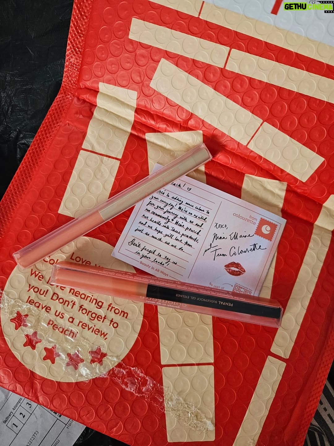 wynder waffe - 93 Likes - There’s something so special about receiving a handwritten note from the team behind the brand ✨ Thank you for the love and for making beauty feel personal 💋 #localbrand #colourette #cosmetics #philippines🇵🇭