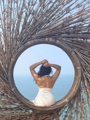 Aashika Padukone Instagram - A little closer to heaven 🤍
#wanderlust #travelgram #instafeed #sunandsea #oceanview