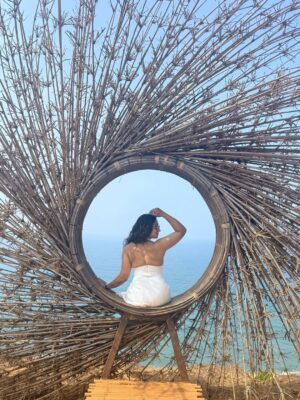 Aashika Padukone Instagram - A little closer to heaven 🤍
#wanderlust #travelgram #instafeed #sunandsea #oceanview