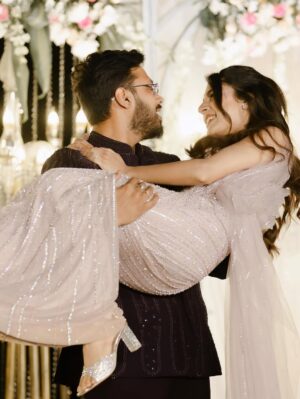 Adrija Addy Roy Instagram - This…Us…Forever @vignuesh1 ♥️🧿
 25•01•26 💍

#Engagement_of_AV #AdrijaRoy #VignueshIyer .