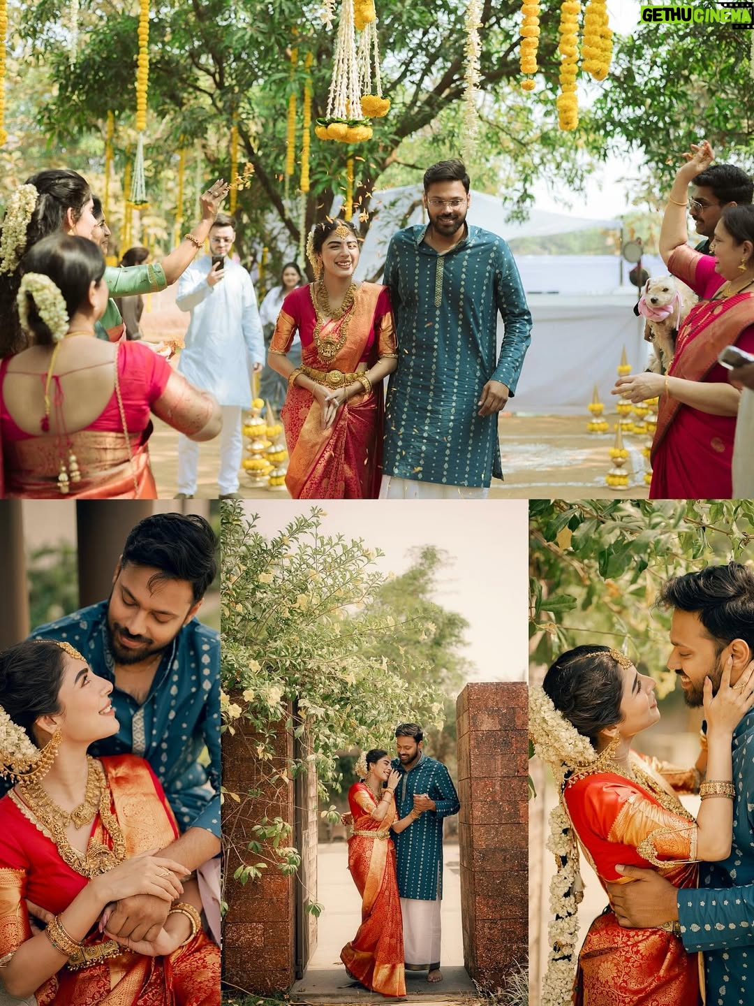 Adrija Addy Roy - 319.3K Likes - Engaged to the love I prayed for @vignuesh1 ♥️🧿
From a simple hello, to a sacred promise — my heart feels home 🥰
I love you My Love 😘😘

#Engagement_of_AV #AdrijaRoy #VignueshIyer .