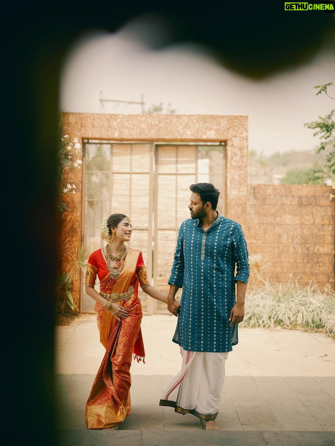 Adrija Addy Roy - 319.3K Likes - Engaged to the love I prayed for @vignuesh1 ♥️🧿
From a simple hello, to a sacred promise — my heart feels home 🥰
I love you My Love 😘😘

#Engagement_of_AV #AdrijaRoy #VignueshIyer .