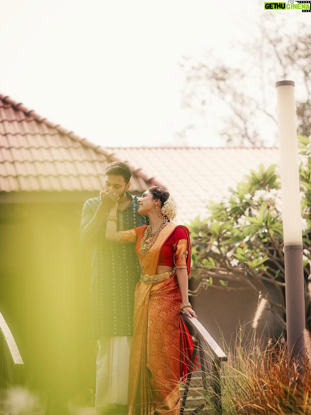 Adrija Addy Roy - 319.3K Likes - Engaged to the love I prayed for @vignuesh1 ♥️🧿
From a simple hello, to a sacred promise — my heart feels home 🥰
I love you My Love 😘😘

#Engagement_of_AV #AdrijaRoy #VignueshIyer .