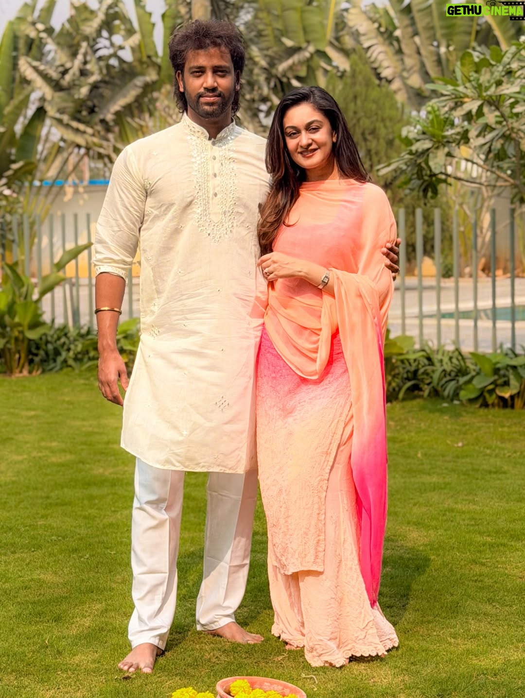 Aishwarya Arjun - 196.6K Likes - Happy Sankranthi! Happy Pongal! ✨🌞🌾🌽🌼🧿