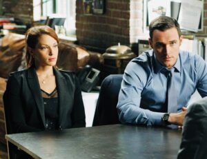 Amanda Righetti Instagram - Cho and Rigsby are back on the case! Mentalist fans — @owainyeoman and @timkang.insta are spilling CBI secrets and dishing out behind-the-scenes stories on their Mentalist re-watch @thetvpolicepodcast Thanks for the belly laughs boys! Video episodes are available on YouTube, or you can listen on Apple or Spotify. More info at thetvpolice.com #thementalist #patrickjane #teresalisbon #kimballcho #waynerigsby #gracevanpelt #cbi #crimescenesceneofthecrime #tvpolice
