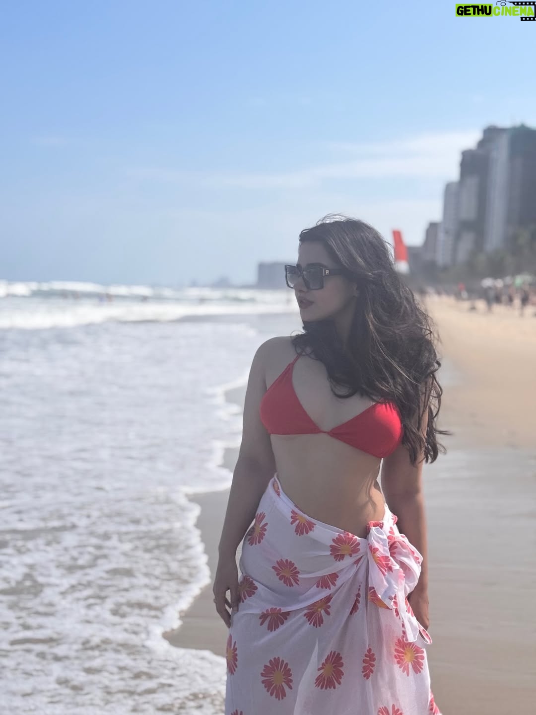 Angana Roy - 14.1K Likes - Sunscreen and good decisions 🌊🌅☀️❤️