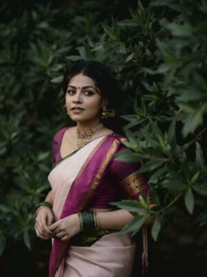 Angelin B Instagram - #Parasakthi audio launch 
🧿💫

Photography @shajin_ray 
Jewellery @chennai_jazz