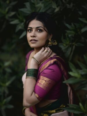 Angelin B Instagram - #Parasakthi audio launch 
🧿💫

Photography @shajin_ray 
Jewellery @chennai_jazz