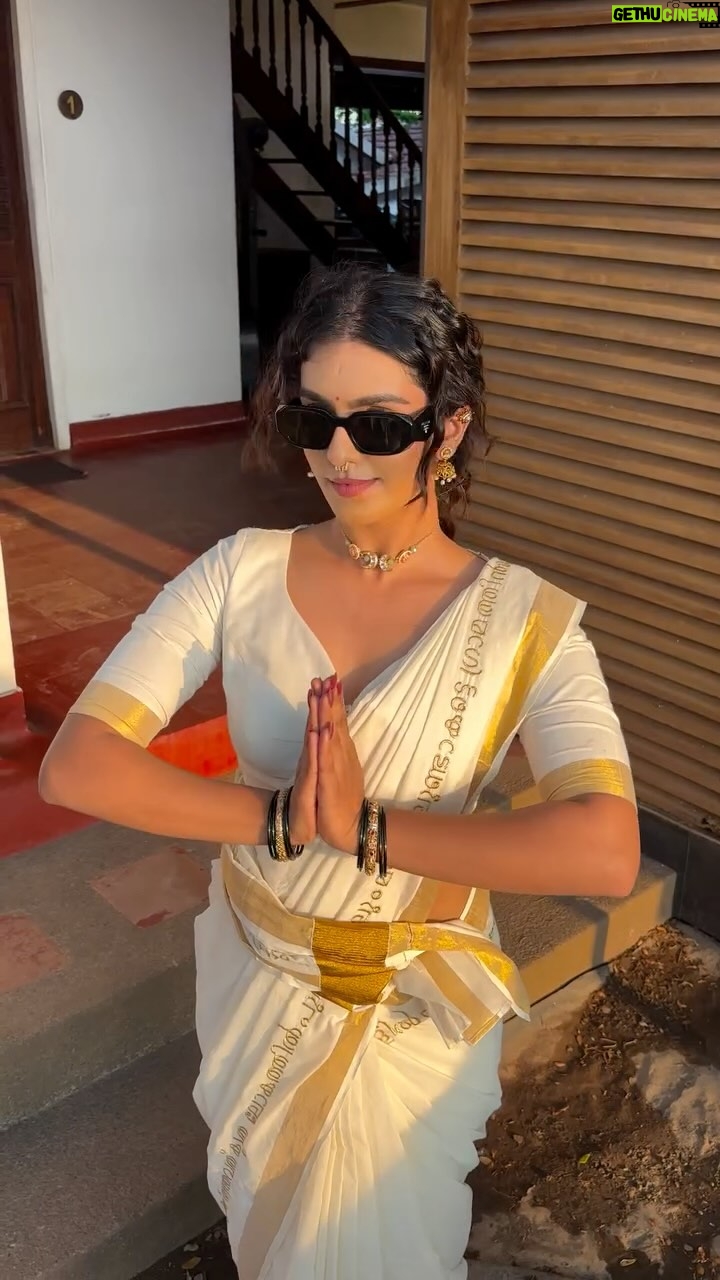 Ansha Mohan - 56.7K Likes - വിഷു FIT CHECK🤓🤍 

Styling @_aleenaraju
Saree @ithal.india
Jewellery @tajelle.in
Mua @anjali__makeup_artist 
Draping @makeover_by_joshnaaa_jo