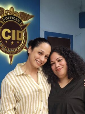 Ansha Sayed Instagram - As CID  wraps it's 2nd season  one post with the team and the classic logo is a ritual.
Thank you for making the show a great success. 
Missed @shivaaji_satam sir @narendragupta22 sir @janvicg.
Dony forget to tune in the last episodes tonight 7pm on Sony, Sony liv & Netflix.
Hoping to see you guys very soon 🙏