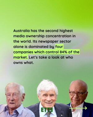 Antoinette Lattouf Instagram - Now there’s another old white billionaire bloke pulling the media strings. Pubs and pokies baron Arthur Laundy has snapped up 2GB and 3AW.

Allow us to ETTEsplain who owns what in Australian media, and how on earth this country became the second most concentrated media market in the world.