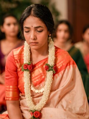 Anupama Gowda Instagram - ಶ್ರೀ ಸತ್ಯನಾರಾಯಣನ ದಿನ 🙏🏻🤍

Moments captured by : @momentsbyraghavstudios