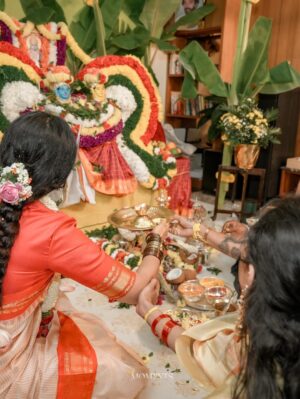 Anupama Gowda Instagram - ಶ್ರೀ ಸತ್ಯನಾರಾಯಣನ ದಿನ 🙏🏻🤍

Moments captured by : @momentsbyraghavstudios
