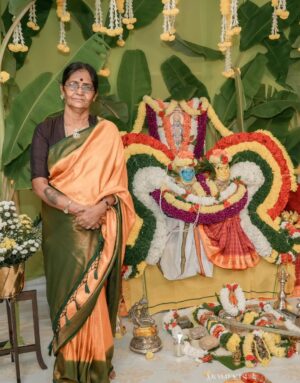 Anupama Gowda Instagram - ಶ್ರೀ ಸತ್ಯನಾರಾಯಣನ ದಿನ 🙏🏻🤍

Moments captured by : @momentsbyraghavstudios