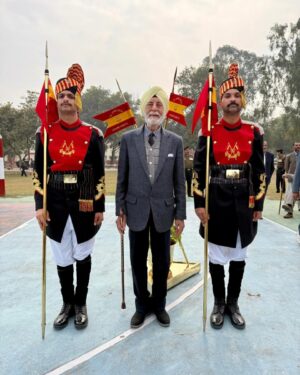 Anya Singh Instagram - #Border2 released over the weekend and the love for the film has been overwhelming. 
I’m grateful to have had the privilege to be a part of this iconic franchise which pays tribute to our armed forces and their families whose courage, strength (both mental & physical) and selflessness remain unmatched.
The film holds immense emotional value for me as it is based on the 1971 war, one of the two wars my Nana, Lt. Col. Manjit Singh Paintal fought. My Nana, then Maj. MS Paintal of the 72 Armoured Regiment led the final counter-attack at Darh Crossing, across the Manawar Tawi in Chhamb, which broke the Pakistan offensive in the area.
Border 2 has given me the opportunity to show my gratitude to my Nana through my art for the unwavering support, love and humour he has always provided me with. And of course my Nani, his greatest strength.🧿✨

I’m so proud to be your granddaughter. To our armed forces, I thank you & salute you

Wishing everyone a very Happy Republic Day. Jai Hind! 🇮🇳

Slide 2 
At the frontline at Rajouri 

Slide 4 
Receiving the regimental flag for 2nd Lancers from president Dr. Radhakrishnan 

Slide 5
At the wreathe laying ceremony at his 72 armd regt ( December 2025 )

Slide 9 
His regiment giving him a surprise birthday