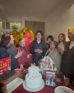 Anya Singh Instagram - #Border2 released over the weekend and the love for the film has been overwhelming.
I’m grateful to have had the privilege to be a part of this iconic franchise which pays tribute to our armed forces and their families whose courage, strength (both mental & physical) and selflessness remain unmatched.
The film holds immense emotional value for me as it is based on the 1971 war, one of the two wars my Nana, Lt. Col. Manjit Singh Paintal fought. My Nana, then Maj. MS Paintal of the 72 Armoured Regiment led the final counter-attack at Darh Crossing, across the Manawar Tawi in Chhamb, which broke the Pakistan offensive in the area.
Border 2 has given me the opportunity to show my gratitude to my Nana through my art for the unwavering support, love and humour he has always provided me with. And of course my Nani, his greatest strength.🧿✨
I’m so proud to be your granddaughter.
To our armed forces, I thank you & salute you
Wishing everyone a very Happy Republic Day. Jai Hind! 🇮🇳
Slide 2
At the frontline at Rajouri
Slide 4
Receiving the regimental flag for 2nd Lancers from president Dr. Radhakrishnan
Slide 5
At the wreathe laying ceremony at his 72 armd regt ( December 2025 )
Slide 9
His regiment giving him a surprise birthday