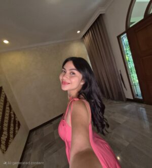 Ariel Tatum Instagram - On Wednesday, we wear PINK! 💖

But something was a little off, so I had to do a little easy touch! 

I've been finding perfection in every frame with a little help from Samsung Galaxy Z Flip7. Removing objects seamlessly with Generative Edit, making every snap undeniably flawless.

Sebelum tahun berganti, jangan lupa hapus segala distraksi, menyisakan ruang untuk esensi.

Jadi, apa hal yang paling ingin kamu "hilangkan" biar harimu lebih tenang? Can your phone do that? #GalaxyCan

@samsungindonesia 
#GalaxyZFlip7