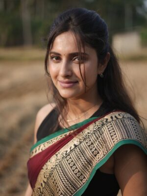 Ayesha Zeenath Instagram - @kaithari_studio ❤️🤟🏻

:
: PC @anandhu__kh 😘
:
#saree #style #traditional #swag #love