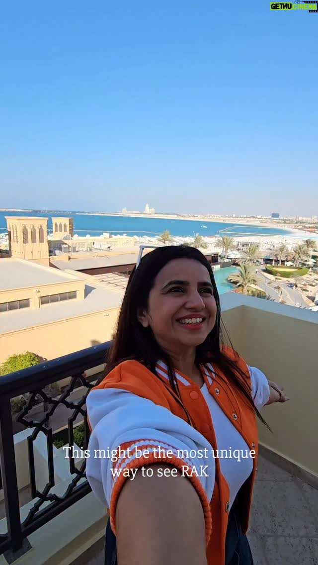 Bhavini Purohit - 18.6K Likes - One of the most unique ways to experience Ras Al Khaimah ✈️ @visitrasalkhaimah 
Flying a light aircraft with Jazirah Aviation gave me front-row views of the mountains, desert and sea—all in one flight.
If you love travel   adventure, this is something you NEED to try when in RAK.
.
#visitrasalkhaimah #aircraft #crazy #experience