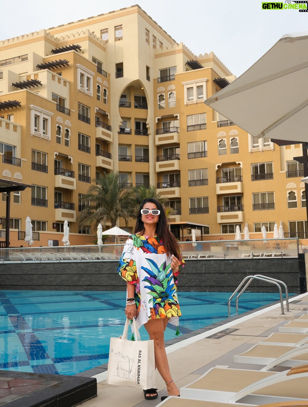 Bhavini Purohit - 16.4K Likes - Imagine a vacation where you don’t check prices, menus or bills 🍹🍽️
Welcome to Rixos Bab Al Bahr, Ras Al Khaimah ✨

An all-inclusive resort with:
• A private beach
• Stunning pools
• Spa days on repeat
• Multiple restaurants & bars
• Unlimited food & drinks

Just relax, indulge and enjoy the views.
.
#VisitRasAlKhaimah #love #travel #trend #luxury