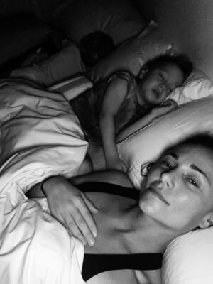 Briana Evigan Instagram - 2  hours later, I win… sleep take downs are so real. Then, there are these little faces,  so peaceful, so perfect, and beautiful as they rest. So pure. So much light. How lucky are we to create life and do life with them and through them all over again. ❤️❤️❤️ #cousins slumber party