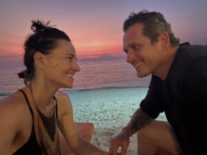 Briana Evigan Instagram - Two days late, but a lifetime right on time.

To my man. 
The man who lets me fully be a woman.
My partner, my protector, my world.

Youve given me a few of the greatest gifts, our child, you! And our two bonus kids who expanded my heart in ways I never imagined.

The way you walk this planet is unlike anyone I have ever known. The way you protect it, the animals, the wild places, the people who have been forgotten or silenced. Your mind is one of a kind. Intricate, complicated, brilliant, wildly intelligent, and hysterically funny. Always keeping me on my toes. Always finding ways to mess with me and make me laugh. Our life together is playful beyond anything I thought was possible never short of a goo time. 

I knew I was waiting for something this great. I knew it existed. It took a minuet to find and when I followed my dreams, the rest came. Now I get to live inside it with you.

Damien, I have watched you carry years of mission with every ounce of you. You have stood for animals, for families, for wild places, and for anyone who needed a voice. You have poured everything you are into the soil of the African continent, and it shows. It shows in the people who trust you. In the land that remembers you. In the communities that rise because of the work you lead. Now you’ve poured it into us. 

I am so proud. 
I am deeply grateful to stand beside you as we grow Abundant Village together with our teams. I can only imagine what the future is going to look like. I know it is going to be good and it is going to be a lot of fun! We are going to take care of a lot of people and a lot of animals and have A LOT OF FUN! 

This life with you, this work with you, this shared purpose, is the greatest adventure I could ever ask for.

Happy birthday my love.
Thank you for being exactly who you are in a world that needs you more than ever.