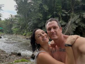 Briana Evigan Instagram - Two days late, but a lifetime right on time.

To my man. 
The man who lets me fully be a woman.
My partner, my protector, my world.

Youve given me a few of the greatest gifts, our child, you! And our two bonus kids who expanded my heart in ways I never imagined.

The way you walk this planet is unlike anyone I have ever known. The way you protect it, the animals, the wild places, the people who have been forgotten or silenced. Your mind is one of a kind. Intricate, complicated, brilliant, wildly intelligent, and hysterically funny. Always keeping me on my toes. Always finding ways to mess with me and make me laugh. Our life together is playful beyond anything I thought was possible never short of a goo time. 

I knew I was waiting for something this great. I knew it existed. It took a minuet to find and when I followed my dreams, the rest came. Now I get to live inside it with you.

Damien, I have watched you carry years of mission with every ounce of you. You have stood for animals, for families, for wild places, and for anyone who needed a voice. You have poured everything you are into the soil of the African continent, and it shows. It shows in the people who trust you. In the land that remembers you. In the communities that rise because of the work you lead. Now you’ve poured it into us. 

I am so proud. 
I am deeply grateful to stand beside you as we grow Abundant Village together with our teams. I can only imagine what the future is going to look like. I know it is going to be good and it is going to be a lot of fun! We are going to take care of a lot of people and a lot of animals and have A LOT OF FUN! 

This life with you, this work with you, this shared purpose, is the greatest adventure I could ever ask for.

Happy birthday my love.
Thank you for being exactly who you are in a world that needs you more than ever.