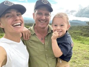 Briana Evigan Instagram - Two days late, but a lifetime right on time.

To my man. 
The man who lets me fully be a woman.
My partner, my protector, my world.

Youve given me a few of the greatest gifts, our child, you! And our two bonus kids who expanded my heart in ways I never imagined.

The way you walk this planet is unlike anyone I have ever known. The way you protect it, the animals, the wild places, the people who have been forgotten or silenced. Your mind is one of a kind. Intricate, complicated, brilliant, wildly intelligent, and hysterically funny. Always keeping me on my toes. Always finding ways to mess with me and make me laugh. Our life together is playful beyond anything I thought was possible never short of a goo time. 

I knew I was waiting for something this great. I knew it existed. It took a minuet to find and when I followed my dreams, the rest came. Now I get to live inside it with you.

Damien, I have watched you carry years of mission with every ounce of you. You have stood for animals, for families, for wild places, and for anyone who needed a voice. You have poured everything you are into the soil of the African continent, and it shows. It shows in the people who trust you. In the land that remembers you. In the communities that rise because of the work you lead. Now you’ve poured it into us. 

I am so proud. 
I am deeply grateful to stand beside you as we grow Abundant Village together with our teams. I can only imagine what the future is going to look like. I know it is going to be good and it is going to be a lot of fun! We are going to take care of a lot of people and a lot of animals and have A LOT OF FUN! 

This life with you, this work with you, this shared purpose, is the greatest adventure I could ever ask for.

Happy birthday my love.
Thank you for being exactly who you are in a world that needs you more than ever.