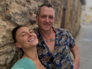 Briana Evigan Instagram - Two days late, but a lifetime right on time.

To my man. 
The man who lets me fully be a woman.
My partner, my protector, my world.

Youve given me a few of the greatest gifts, our child, you! And our two bonus kids who expanded my heart in ways I never imagined.

The way you walk this planet is unlike anyone I have ever known. The way you protect it, the animals, the wild places, the people who have been forgotten or silenced. Your mind is one of a kind. Intricate, complicated, brilliant, wildly intelligent, and hysterically funny. Always keeping me on my toes. Always finding ways to mess with me and make me laugh. Our life together is playful beyond anything I thought was possible never short of a goo time. 

I knew I was waiting for something this great. I knew it existed. It took a minuet to find and when I followed my dreams, the rest came. Now I get to live inside it with you.

Damien, I have watched you carry years of mission with every ounce of you. You have stood for animals, for families, for wild places, and for anyone who needed a voice. You have poured everything you are into the soil of the African continent, and it shows. It shows in the people who trust you. In the land that remembers you. In the communities that rise because of the work you lead. Now you’ve poured it into us. 

I am so proud. 
I am deeply grateful to stand beside you as we grow Abundant Village together with our teams. I can only imagine what the future is going to look like. I know it is going to be good and it is going to be a lot of fun! We are going to take care of a lot of people and a lot of animals and have A LOT OF FUN! 

This life with you, this work with you, this shared purpose, is the greatest adventure I could ever ask for.

Happy birthday my love.
Thank you for being exactly who you are in a world that needs you more than ever.