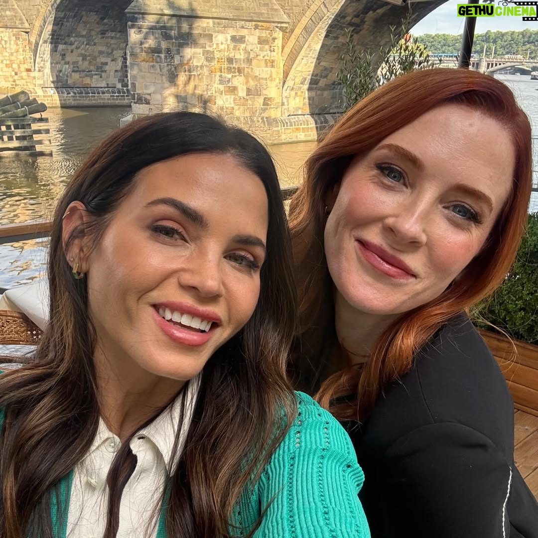 Bridget Regan - 86.6K Likes - @therookieabc is back tomorrow in Prague for an international operation! 🇨🇿 🇨🇿🇨🇿 And Monica is *just* here to help... 😇 #therookie @abc @hulu @lionsgatetv