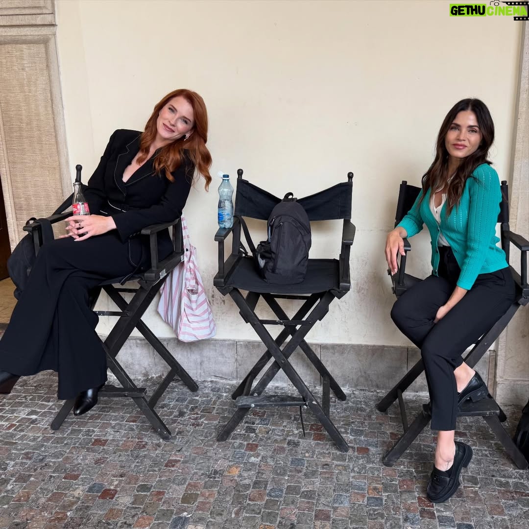 Bridget Regan - 86.6K Likes - @therookieabc is back tomorrow in Prague for an international operation! 🇨🇿 🇨🇿🇨🇿 And Monica is *just* here to help... 😇 #therookie @abc @hulu @lionsgatetv