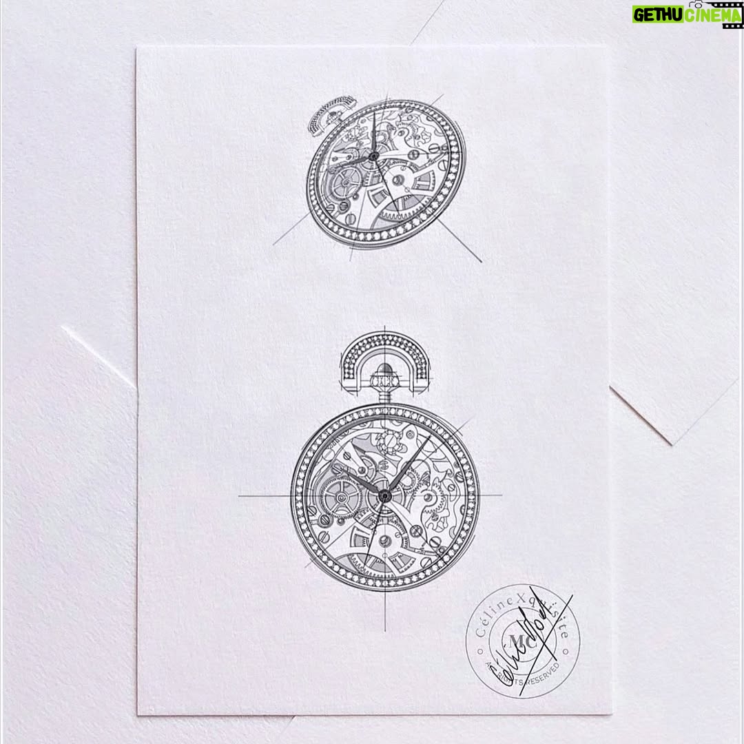 Céline Morel - 238 Likes - - Bare Beauty : Skeleton Pocket Watch
This watch sketch, crafted by my hands, captures the essence of my artistic vision and design expertise. Each line tells a story, revealing the intricate dance of mechanics and elegance. Working for Maison Obsession has been a journey of inspiration and fulfillment.
@maisonobsession

• For inquiries and pricing, please contact me via direct message.•