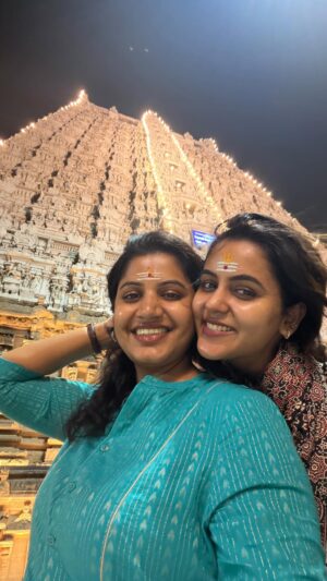 Chaitra Reddy Instagram - āGirivalam taught meāwhen you walk towards Shiva, He walks towards you.ā